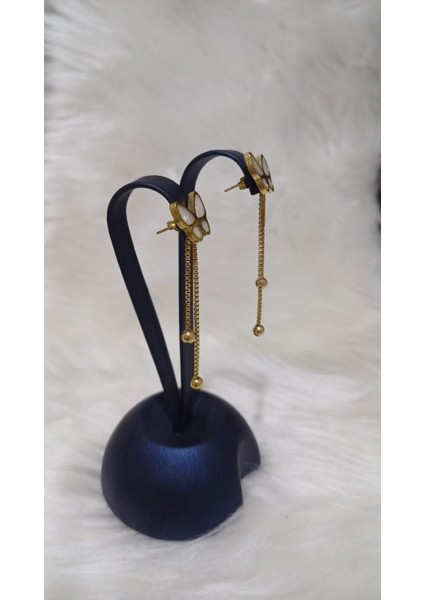 Kelebek Sallantılı Küpe