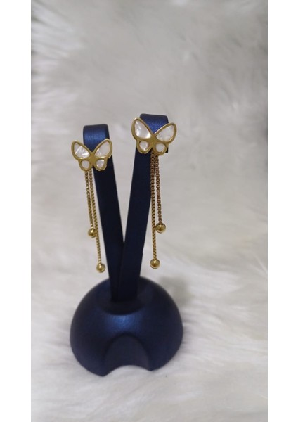 Kelebek Sallantılı Küpe modelleri