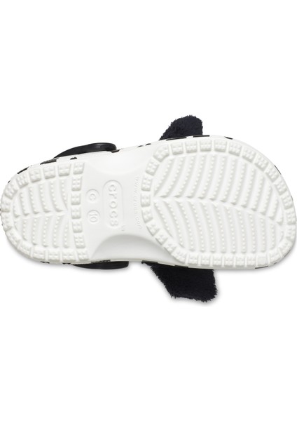 Classic Dalmatian Clog T - White/black