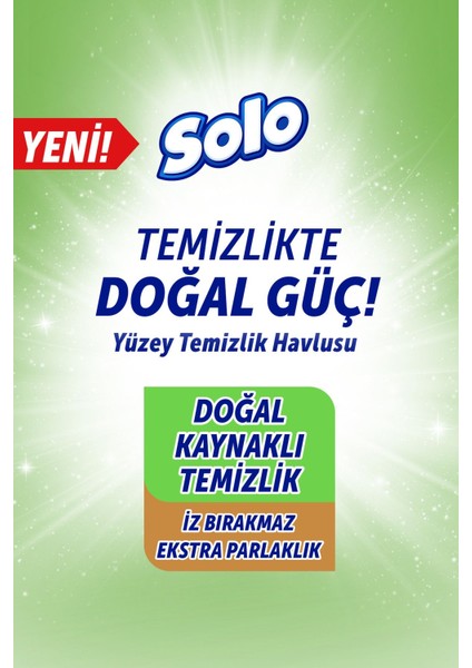 Temizlikte Doğal Güç Beyaz Sabun Ferahlığı Yüzey Temizlik Havlusu 3'lü 300 Yaprak