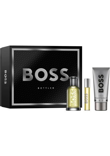 Hugo Boss Bottled EDT 100 Ml + Duş Jeli 100 Ml + 10 Ml EDT Erkek Parfüm Set