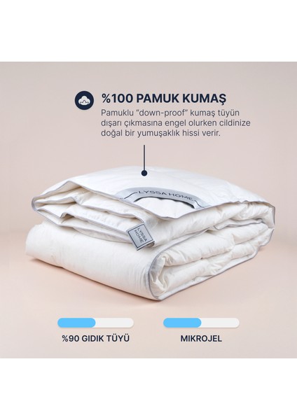 Gold 90 Downmix Yorgan 155x215 cm