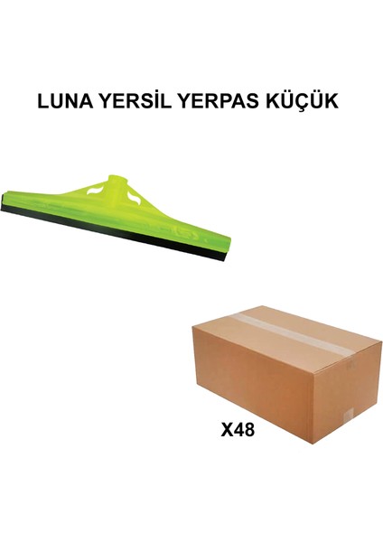 Izmir Fırça Ege Arge Toptan Luna Yersil Yerpas Küçük - 48 Adet 005556