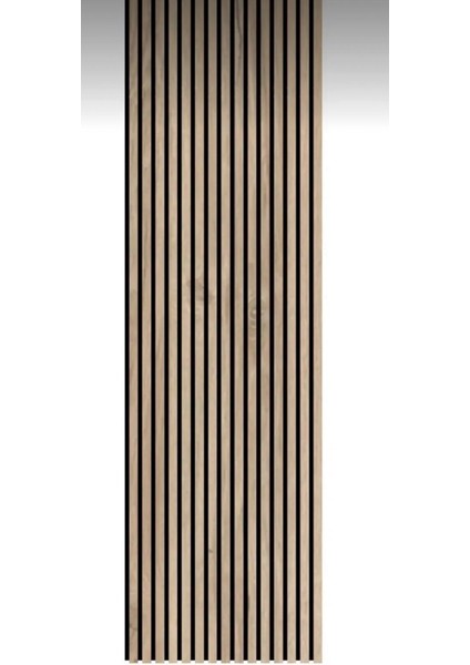 100 x 275 Meşe Plus Akustik Duvar Paneli /4mm Keçe/ 8mmçıta