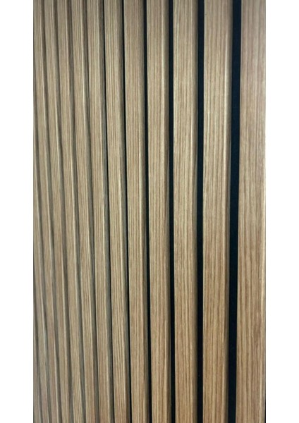 100 x 275 Meşe Plus Akustik Duvar Paneli /4mm Keçe/ 8mmçıta