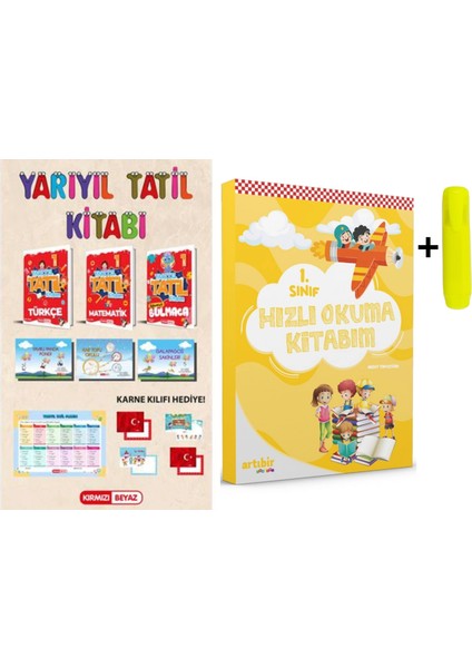 (Sınıf: 1) Yarıyıl Tatil Kitabım Seti