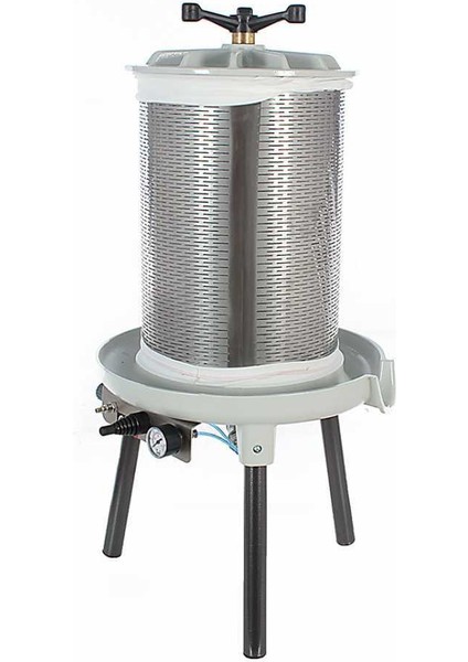 PEA20 Pnömatik Balonlu Meyve Presi 20 Litre Paslanmaz Çelik Tank modelleri