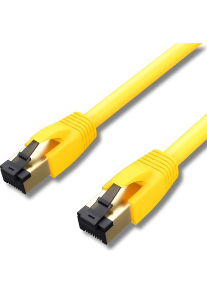 Irenıs 5 Metre Cat8 Kablo F/ftp Lszh Ethernet Network Lan Ağ Kablosu, Sarı