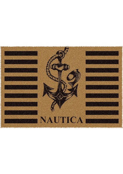 Paspas Nautica Çapa Desenli Kapı Önü Paspası 40 x 60 cm