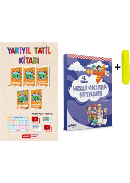 (Sınıf: 4) Yarıyıl Tatil Kitabım Seti