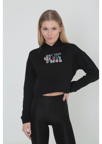 Yeni Seri Renkli Baskılı Kapüşonlu Sweat-1