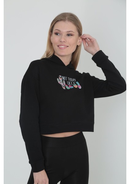 Yeni Seri Renkli Baskılı Kapüşonlu Sweat-1