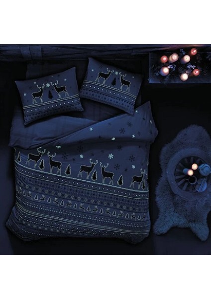 Glow Belly Çift Kişilik Lastiksiz Nevresim Takımı