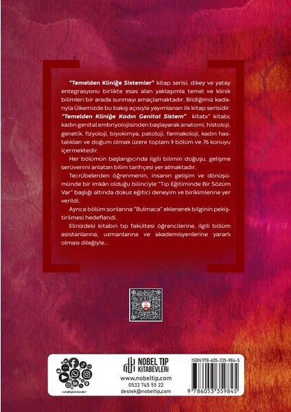 Temelden Kliniğe Kliniğe Kadın Genital Sistem