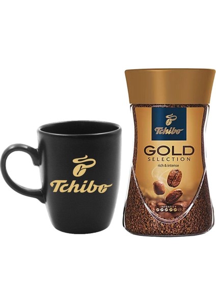 Gold Selection 100 gr Kavanoz Tchibo Kupa Set