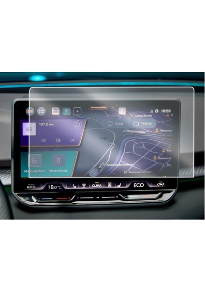 Cupra Terramar Mat Ekran Koruyucu 12.9 Inç Multimedya