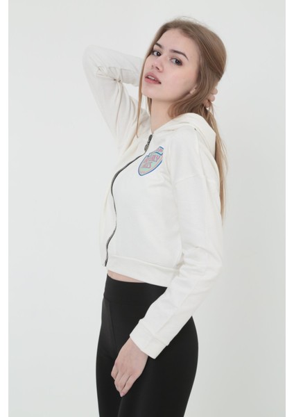 Good Thinks Renkli Baskılı Kapüşonlu Sweat-9