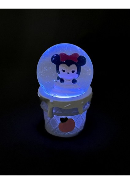 Işıklı Kar Küresi Minnie Mouse 7 cm indirimleri