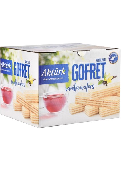Gofret Vanilyalı 800 gr x 2 Kutu