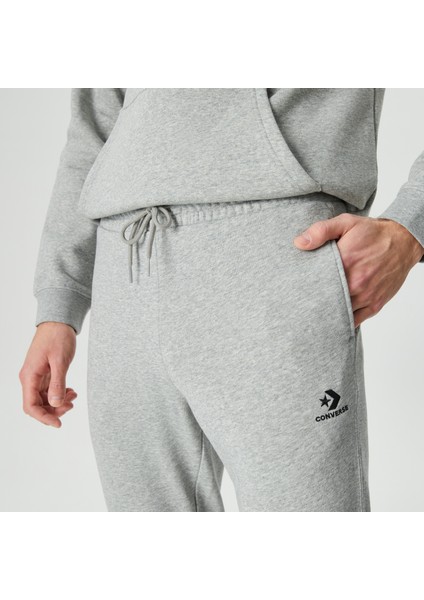 Go-To Embroidered Star Chevron Unisex Gri Eşofman Altı fırsatları