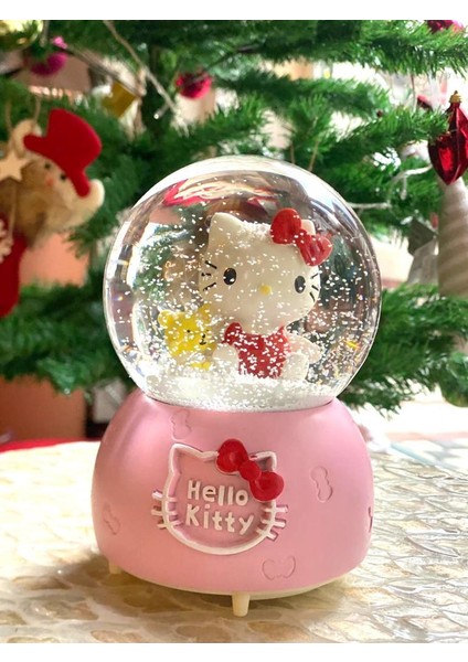 Hello Kitty Ayıcık Kar Küresi 15 cm