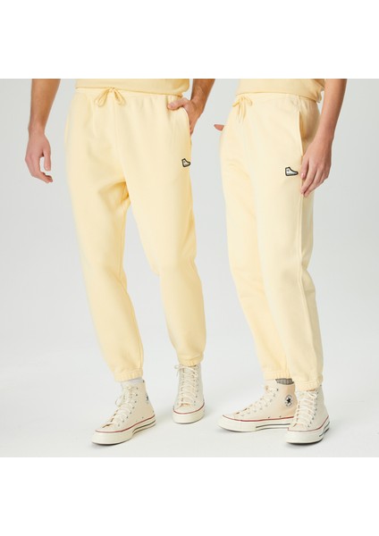 Go-To Chuck 70 Loose Fit Unisex Krem Eşofman Altı