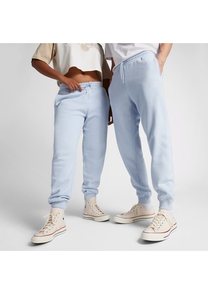 Go-To Embroidered Star Chevron Standard-Fit Unisex Mavi Eşofman Altı fiyatları