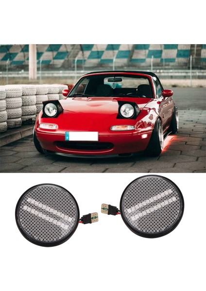 Mazda Mx5 Mk1 1989-2015 B Için Araba Dönüş Sinyali LED Yan Işaret Işığı (Yurt Dışından) fiyatları