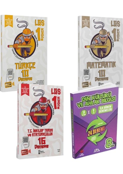 Lgs Deneme Seti 8. Sınıf orta seviye