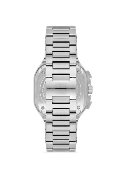 FM11497AWT-A6 Quartz Çelik Gri Yeşil Kadran 42 mm Erkek Kol Saati modelleri