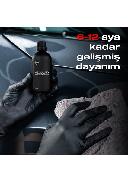 Neocoatx Araç Nano Seramik Kaplama ve Boya Koruma-1 Yıl Dayanım-100ml-5 Araca Kadar Kaplama