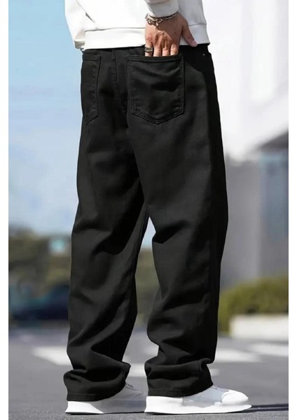 Reax Seul Erkek Baggy Bol Kesim Kot Pantolon