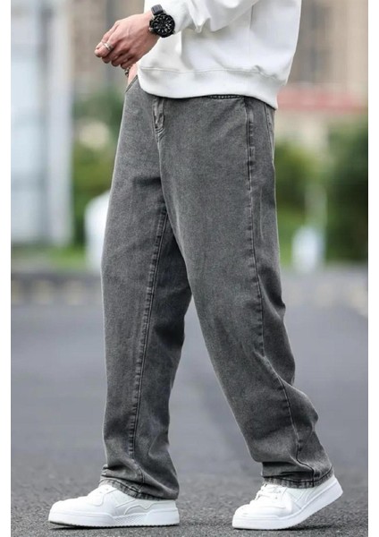 Reax Seul Erkek Baggy Bol Kesim Kot Pantolon