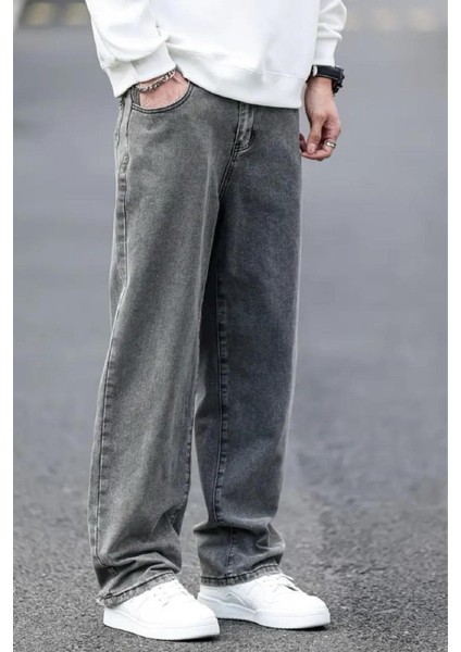 Reax Seul Erkek Baggy Bol Kesim Kot Pantolon modelleri