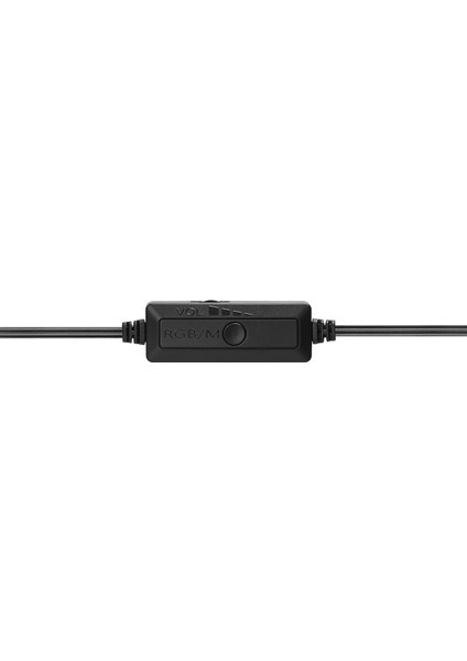 MD-182 2.0 3W*2 Beyaz Rgb Aydınlatmalı USB + 3.5mm USB 5V Speaker Hoparlör