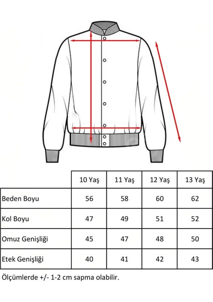 Kız Çocuk Kolej Hırka 10-13 Yaş