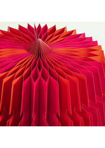 Naıla Dekoratif Obje 109x109x180 Cm Fuşya - Turuncu