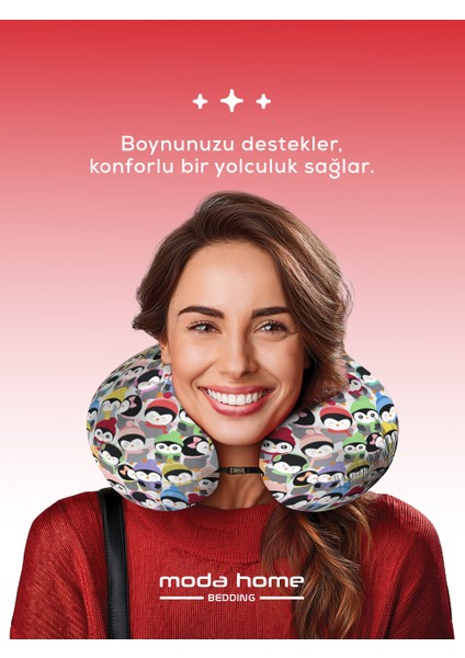 Visco Seyahat yastığı Penguin