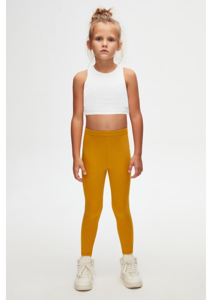 Hardal Basic Kız Çocuk Kışlık Tayt