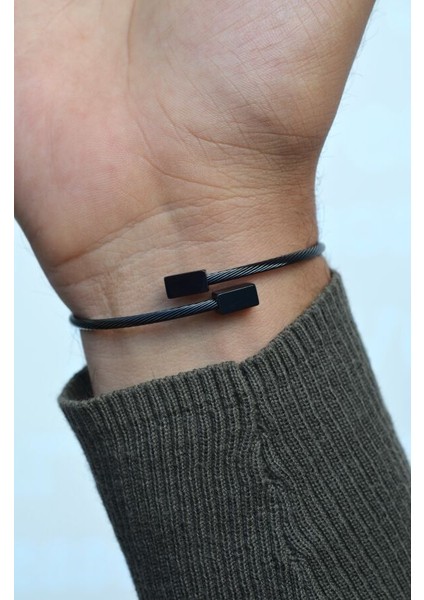 Halka Model Erkek İnce Çelik Bileklik Unisex Ürün indirimleri