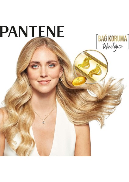 Pantene Şampuan Kepeğe Kar. 350 ml Paket (3 Adet)