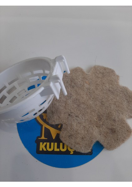 Kanarya Kuş Yuvalığı.yuva+Keçe( 3ADET)