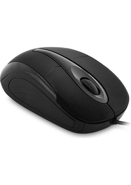 SM-385 K 1.9m Bakır Kablolu USB Siyah 1200DPI Optik Mouse