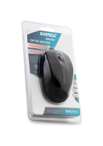 SM-385 K 1.9m Bakır Kablolu USB Siyah 1200DPI Optik Mouse fiyatları