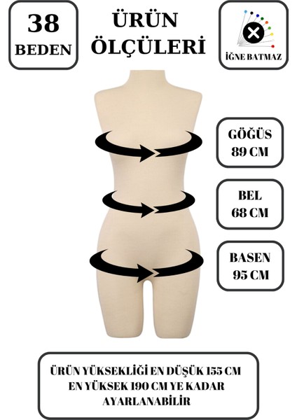 Ahşap Kollu Pantalon Giyebilen Terzi Mankeni fiyatları