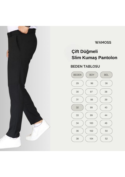 Büyük Beden Esnek Likralı Bilek Boy Kumaş Pantolon fırsatları
