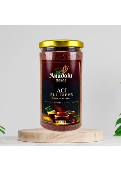 Yöresel Ipek Acı Pul Biber 220 gr Kavanoz