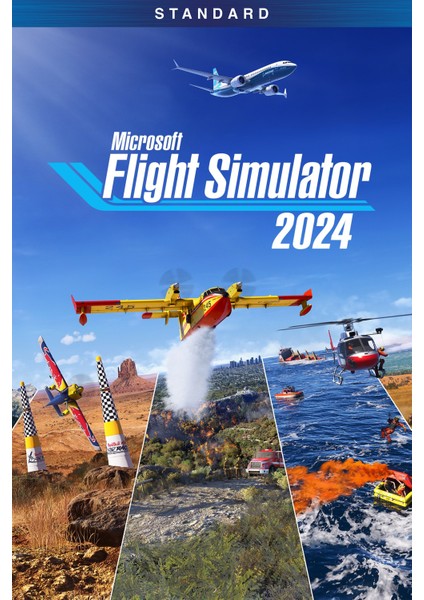 Microsoft Flight Simulator 2024 (Pc Windows 10/11) Microsoft Store Key