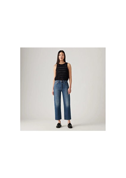 Ribcage Straight Ankle Kadın Jean Pantolon - My Honor No modelleri