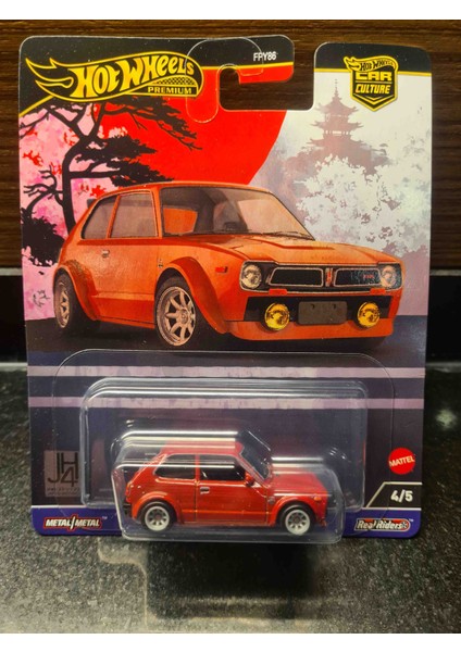 Premium 1/64 Honda Civic Custom 1973 Historics 4